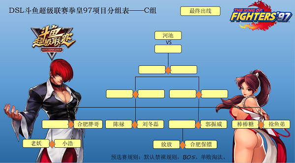 DSL斗鱼拳皇97 超级联赛 即将开战！